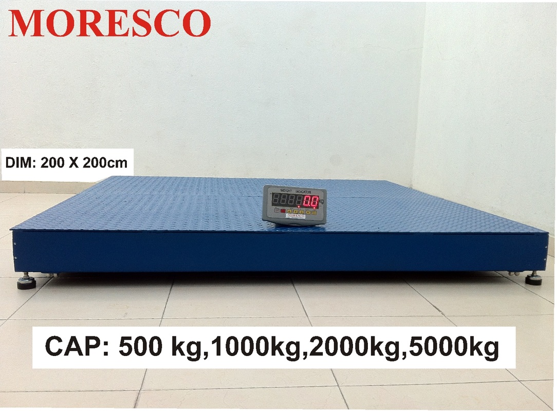 AgoraDirect - Báscula Industrial De Plataforma 1000kg/200g